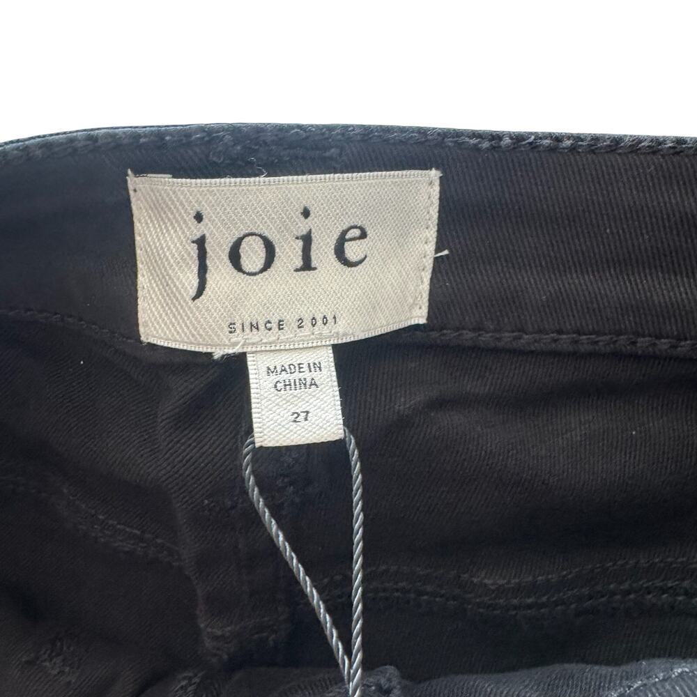 Joie Women's High Waisted Park Limited Edition Cargo Style Pant Black Size 27 - Picture 4 of 5